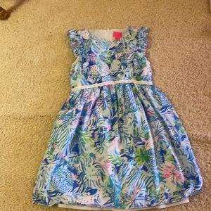 lilly pultsiver dress. size kids 12